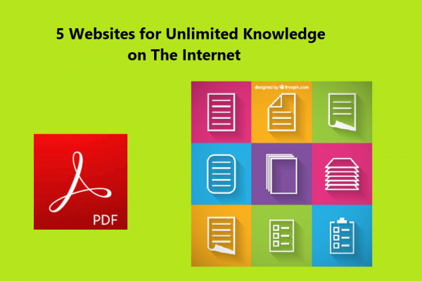5 Websites for Unlimited Knowledge You Can Find On The Internet