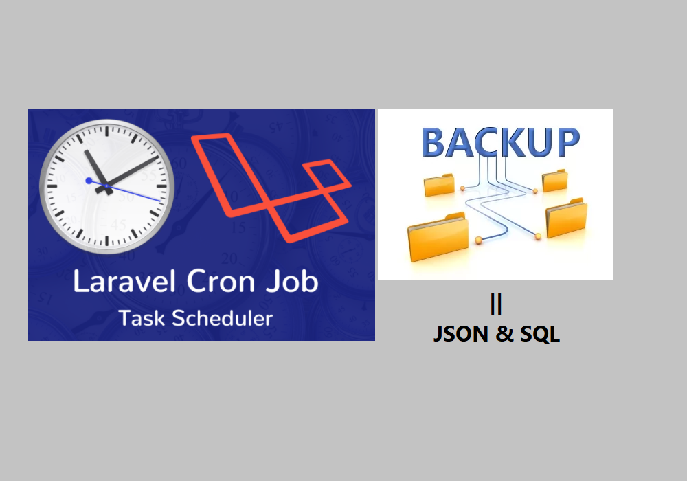 Laravel Task Scheduling for Export MySQL Database into SQL and JSON Format