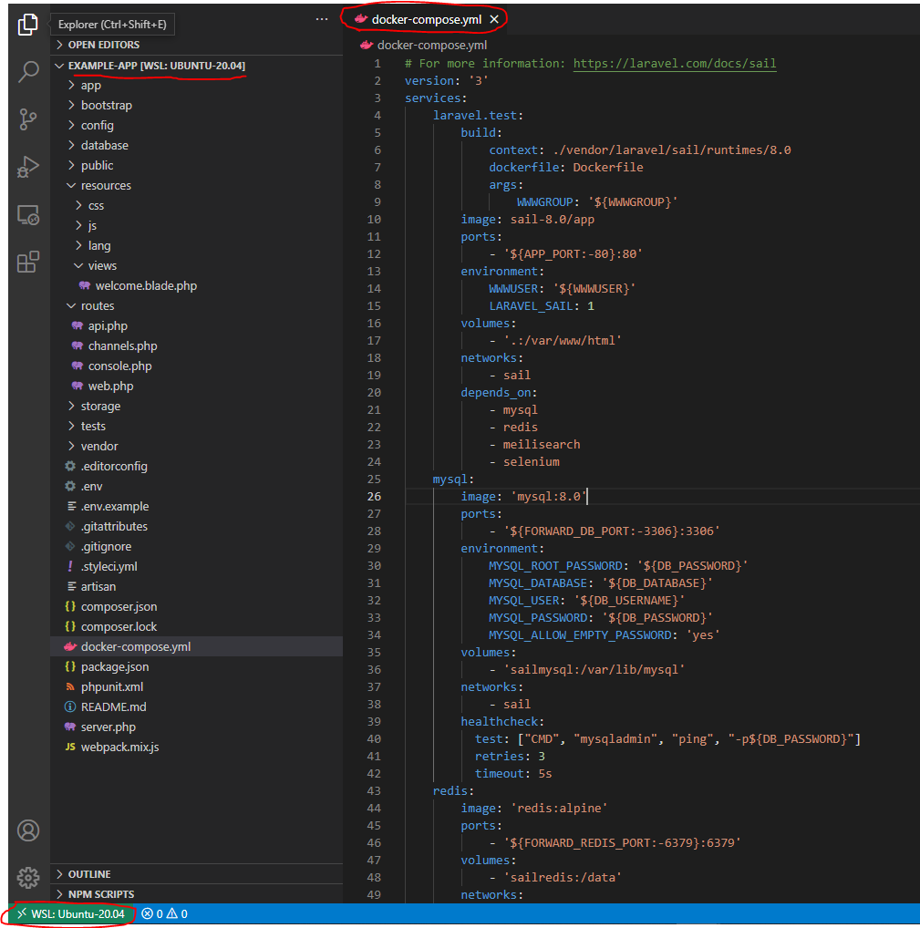 begin-new-project-with-laravel-sail-and-docker-on-window10-vscode-laravelsail